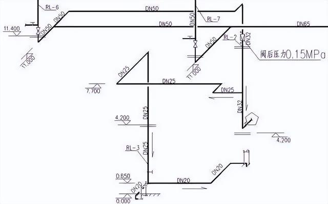 三層熱水回水系統圖實例施工,連十層圖紙都有!快快學習一波! 三層熱水回水系統圖實例施工,連十層圖紙都有!快快學習一波!